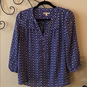 Skies are Blue blouse